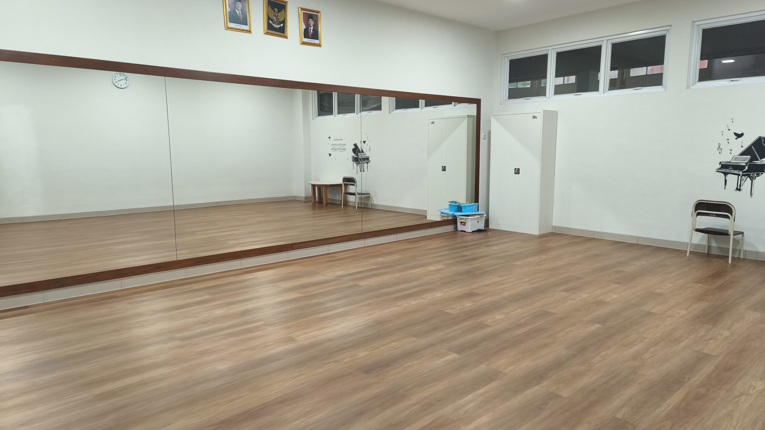 dancing room